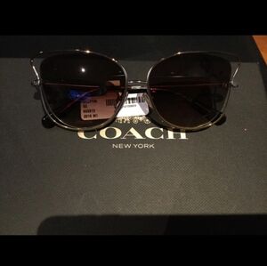 Coach Shiny Brown Sunglasses